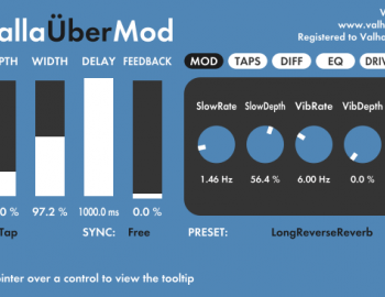 ValhallaDSP ValhallaUberMod 1.1.6.3