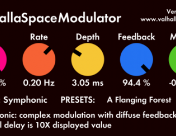 Valhalla SpaceModulator free phaser effect plugin