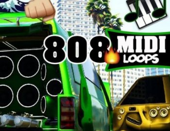 Diamond Loopz 808 Midi Loop Pack