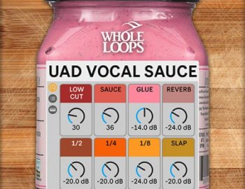 WHOLE LOOPS UAD Vocal Sauce