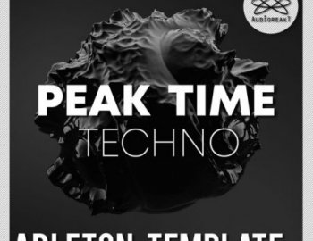Audioreakt Peak Time Techno Ableton Template