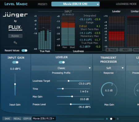 Flux Junger Audio Level Magic v3.7.0.47856 x86 x64