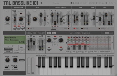 Togu Audio Line TAL-BassLine-101 v3.6.0