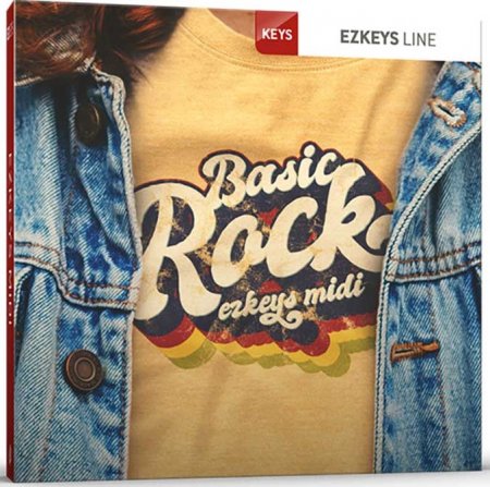 Toontrack Basic Rock EZkeys MIDI