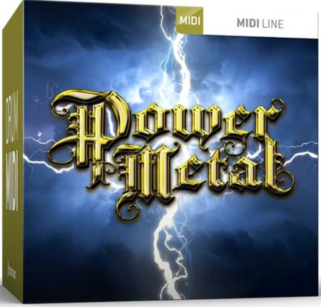 Toontrack Power Metal MIDI Line