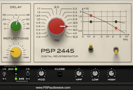 PSPaudioware PSP 2445 EMT v1.3.10