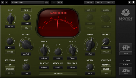 Tokyo Dawn Labs releases Molot GE & Molotok (free) dynamic compressor plugins