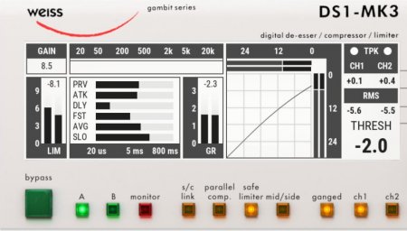 Softube Weiss DS1-MK3 v2.5.9 x64
