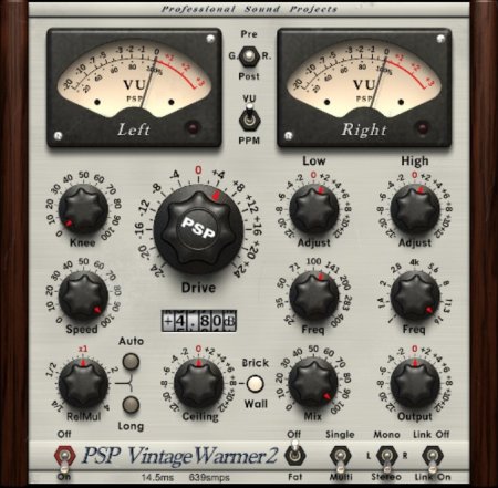 PSPaudioware PSP VintageWarmer2 v2.10.1