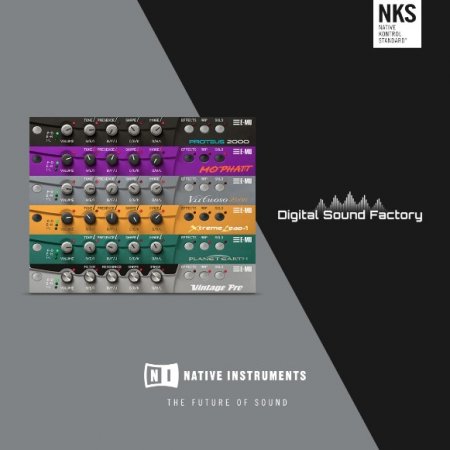 Digital Sound Factory E-MU Proteus Rack (KONTAKT)