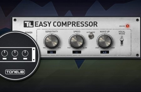 Tonelib releases TL EasyComp free compressor effect plugin