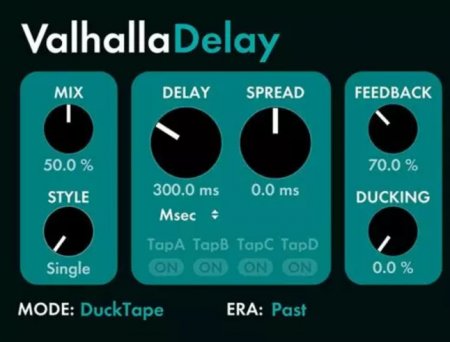 Valhalla DSP ValhallaDelay v3.0.0