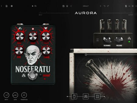 Aurora DSP releases Nosferatu free high-gain preamp effect plugin