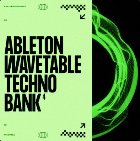 Audioreakt Ableton Wavetable Techno Bank 4 (Live 11)